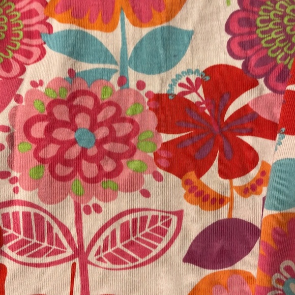 Hanna Andersson sweet floral, colorful pink pjs 💓 - Picture 3 of 3